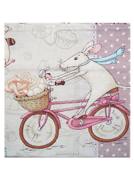 Полотенце без кружева 48х60 см (в ассортименте), арт. 1