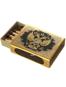 Футляр для спичек Златоуст "Герб СССР"