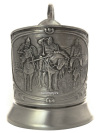 Подстаканник посеребренный "Три богатыря" Кольчугино