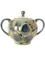 Сахарница форма "Тюльпан" рисунок "Лунный", Императорский фарфоровый завод