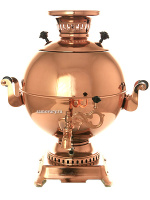 Электрический самовар 5 литров шар "Медный" с автоматическим отключением арт. 159680к