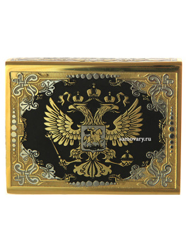 Футляр для спичек Златоуст "Герб СССР"