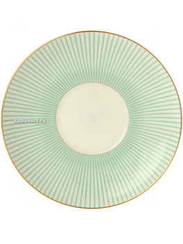 Чашка с блюдцем чайная форма "Волна" рисунок "Геометрия № 4", Императорский фарфоровый завод