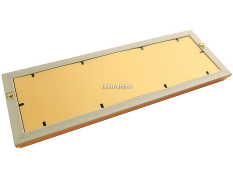 Позолоченная настенная гравюра "Кордон лесника", Златоуст