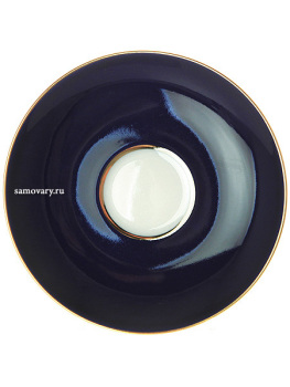 Кофейная чашка с блюдцем форма "Банкетная" рисунок "Классика Петербурга №3, Императорский фарфоровый завод