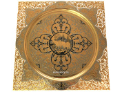 Позолоченный кофейный набор "Урал" на 4 персоны, Златоуст