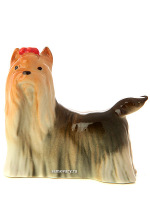 Скульптура "Йоркширский терьер", Императорский фарфоровый завод