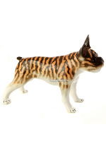 Скульптура "Французский бульдог", Императорский фарфоровый завод