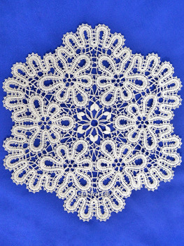 Вологодское кружево - салфетка с Вологодским кружевом, арт. 6нхп-241