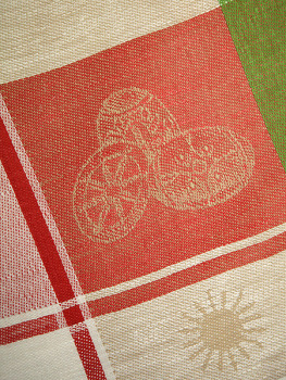 Полотенце "Христос Воскрес" без кружева, 50х70