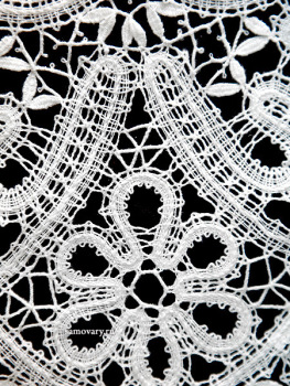 Вологодское кружево - сувенир "Матрешка", арт. 6нхп-159