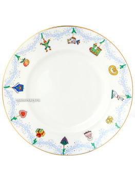 Комплект кофейный форма "Майская", рисунок "Балет Щелкунчик", Императорский фарфоровый завод