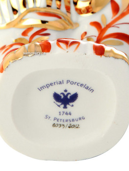 Графин форма Красный лев, Императорский фарфоровый завод