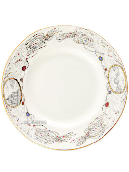 Комплект кофейный форма "Майская", рисунок "Балет Лебединое озеро", Императорский фарфоровый завод