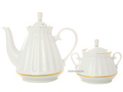 Сервиз чайный на 6 персон форма "Лучистая", рисунок "Белоснежка" 6/20, Императорский фарфоровый завод