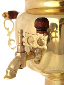 Электрический самовар 3 литра желтый "овал", арт. 161600