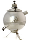 Самовар походный угольный (жаровой, дровяной) 5 литров "шар" из нержавеющей стали, арт. 220527