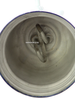 Электрический самовар 3 литра с художественной росписью "Гжель", "цилиндр", арт. 150478