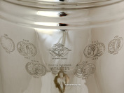 Угольный самовар 8 литров никелированный цилиндр фабрика В.П.Баташева арт.460547