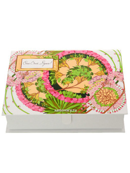 Льняная салфетка овальная белая с белым кружевом и кружевной отделкой (Вологодское кружево), арт. 0с-824, 95х50