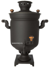 Угольный самовар 5 литров "Уголек" форма "цилиндр", арт. 220516