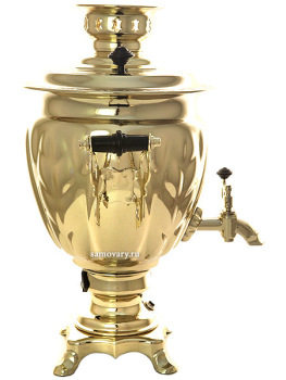 Электрический самовар 3 л желтый "желудь" с автоматическим отключением при закипании воды, арт. 161500к