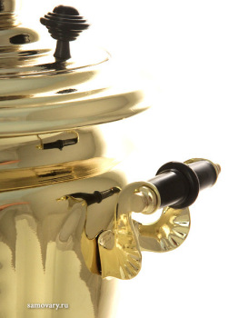 Электрический самовар 3 литра желтый "конус" с автоматическим отключением при закипании воды, арт. 130235к