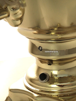 Электрический самовар 3 л желтый "желудь" с автоматическим отключением при закипании воды, арт. 161500к