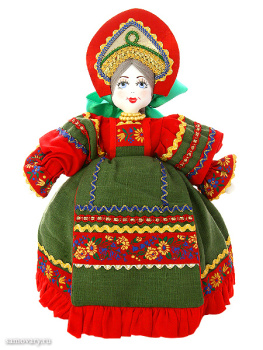 Кукла для улучшения заваривания чая "Маня в зеленом"