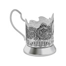 Подстаканник посеребренный "Спасская башня" Кольчугино