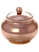 Сахарница керамическая "под медь"