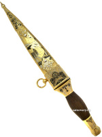 Сувенирный нож "Фокс Сезон охоты" в подарочном футляре Златоуст