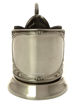 Никелированный подстаканник обезличенный (новая пластина) для нанесения уникальной гравировки Кольчугинский