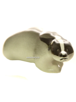 Статуэтка скульптура "Барсук" Императорский фарфоровый завод