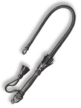 Кубанская резная нагайка Волк