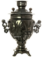 Электрический самовар 3 л "Желудь" с покрытием черный никель, арт. 135849