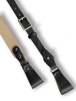 Плечевая портупея черная