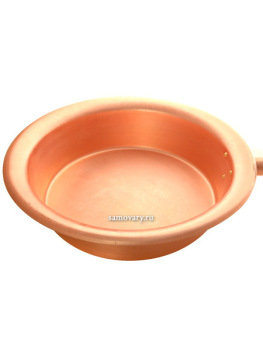 Медный таз для варки варенья 4,5 л с ручкой, современный Кольчугино