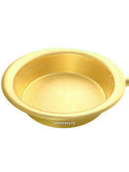 Латунный таз для варки варенья 4,5 л с ручкой, современный Кольчугино