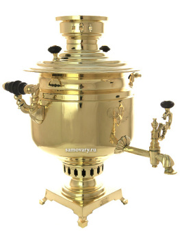Угольный самовар 7 литров кастрюля московская ЗАВОДЪ НАСЛЕДНИКОВЪ ШАПОЧНИКОВЪ ВЪ КИРЖАЧЪ арт.433712
