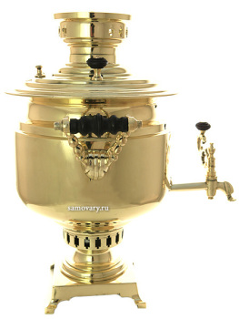 Угольный самовар 7 литров кастрюля московская ЗАВОДЪ НАСЛЕДНИКОВЪ ШАПОЧНИКОВЪ ВЪ КИРЖАЧЪ арт.433712