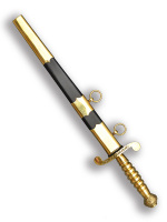 Кортик морской офицерский наградной "За храбрость" обр. 1853-1917г модель №1