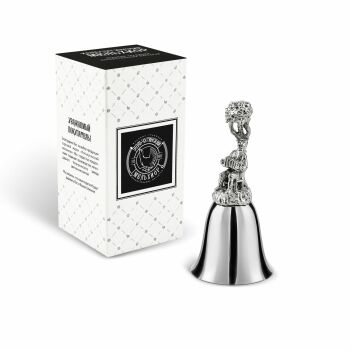 Колокольчик "Иван" никелированный, Кольчугинский мельхиор