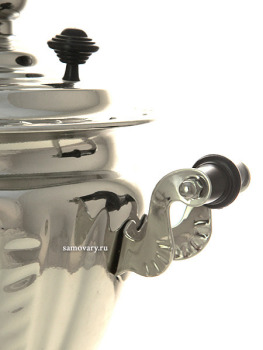 Электрический самовар 2 литра никелированный с автоматическим выключением, арт. 103560к