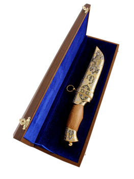 Нож "Урал" Рыси, сталь ЭИ-107, Златоуст