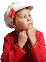 Картуз льняной бежевый