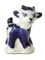 Скульптура Козленок Гжель