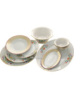 Столовый сервиз форма "Европейская", рисунок "Замоскворечье" 6/24, Императорский фарфоровый завод