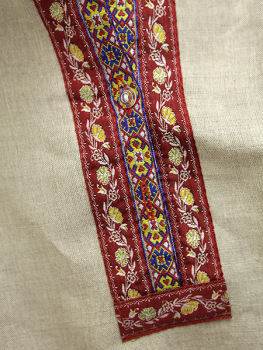 Косоворотка мужская льняная бежевая, XS-XXL