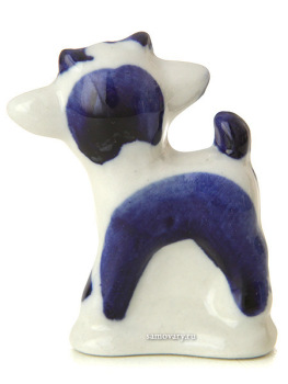Скульптура Козленок Гжель